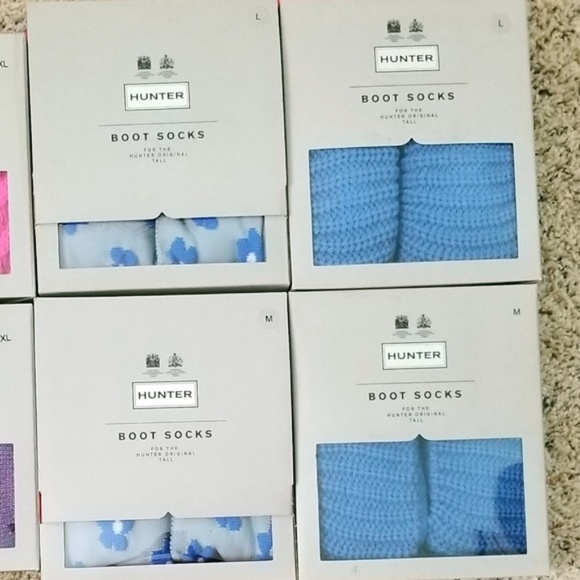 🍒NEW🍒 HUNTER HALF CARDIGAN BOOT SOCKS - Picture 4 of 4